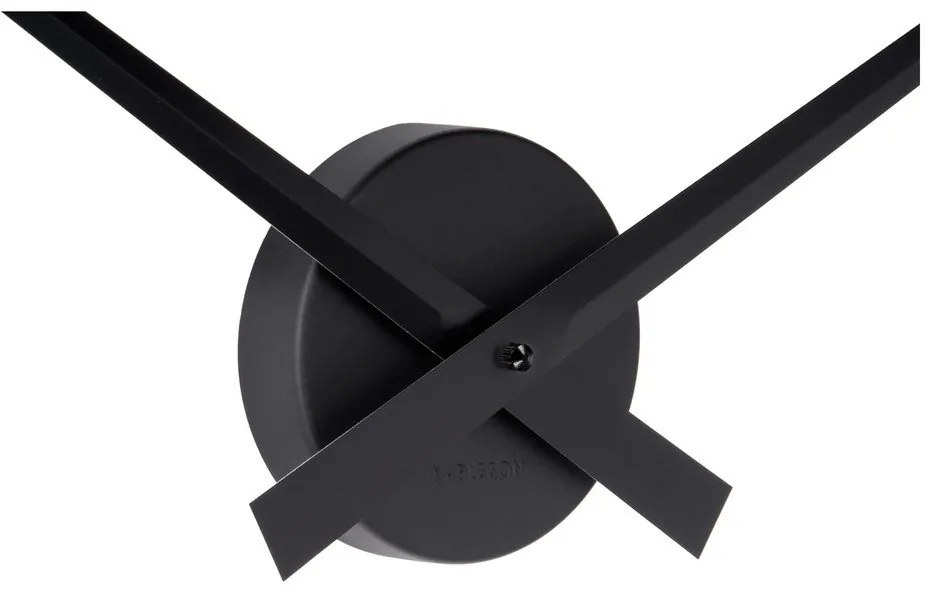 Orologio da parete nero Little Big Time - Karlsson