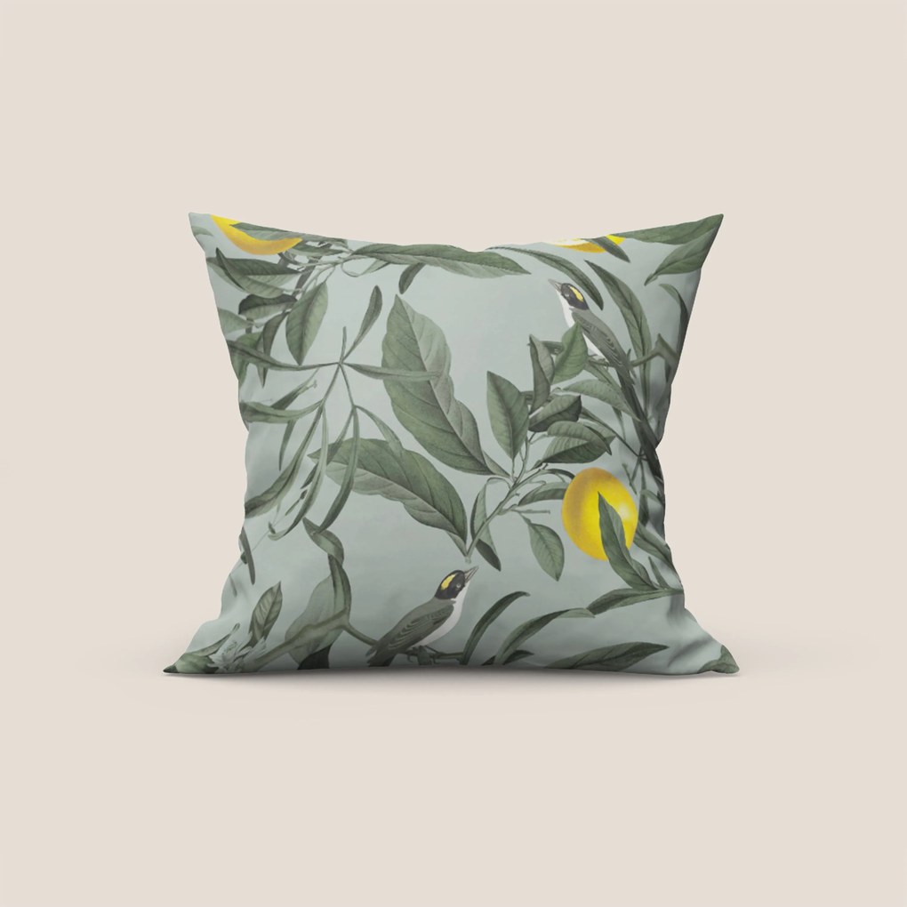 Lemon elegante collezione di cuscini a fantasia in velluto impermeabile