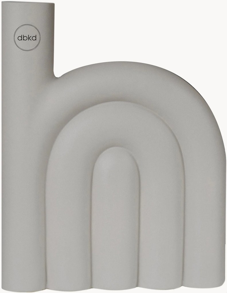 Vaso in ceramica Rope, alt. 25 cm