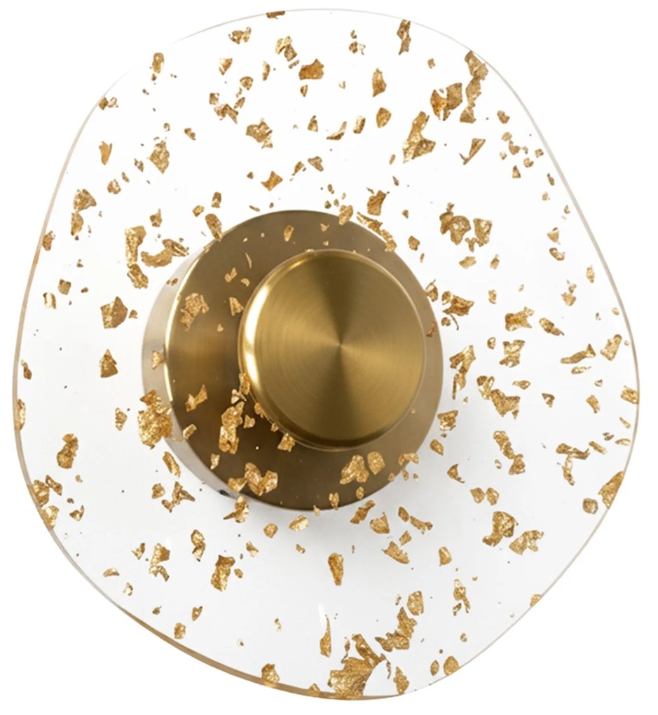 Lampada da parete LED APP1794-W Brush Gold