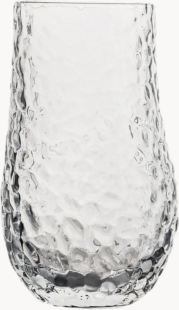 Set di 2 bicchieri da cocktail in vetro soffiato Swan