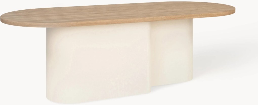 Tavolino ovale in legno Looi