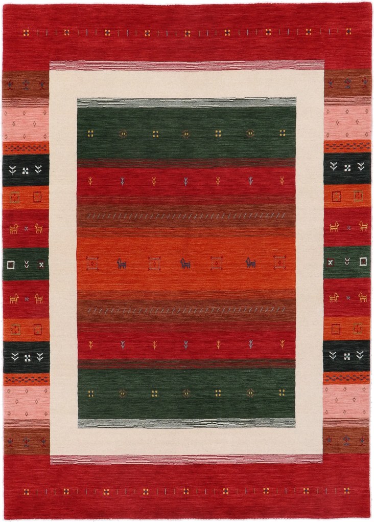 Loribaft Tappeto orientale 170x240 (Indian) Annodato A Mano