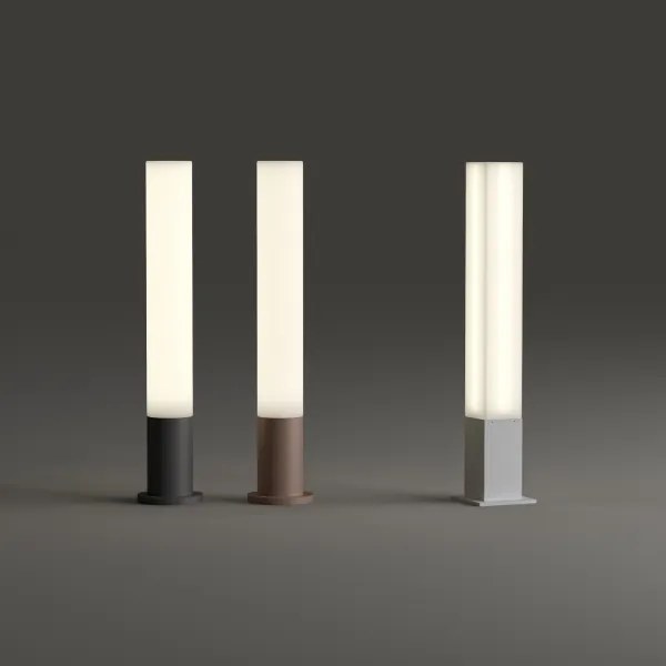 Ideal Lux - Lampada da esterno EDO OUTDOOR 1xGX53/15W/230V 80 cm IP65 marrone