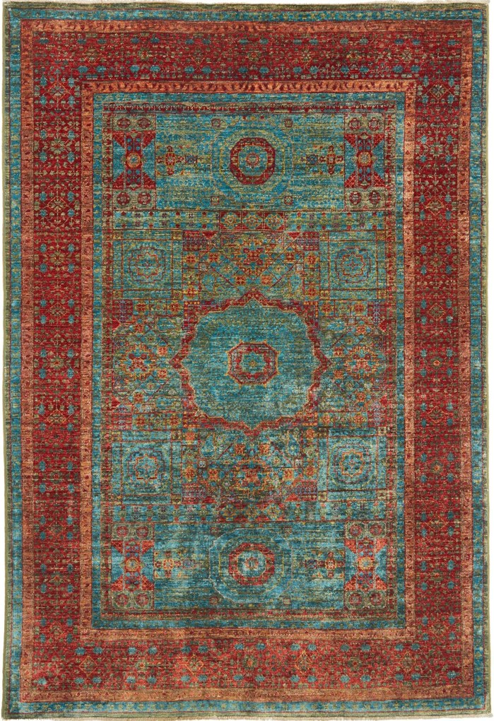Mamluk Tappeto orientale 130 x 180 (Pakistan) Annodato A Mano