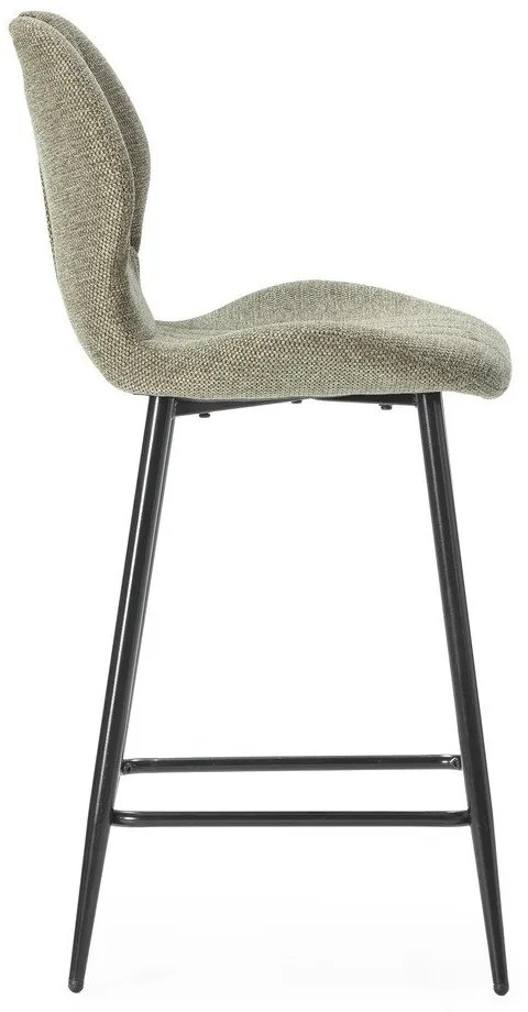 Set di 2 sgabelli da bar verdi (altezza seduta 65 cm) Muli - Marckeric