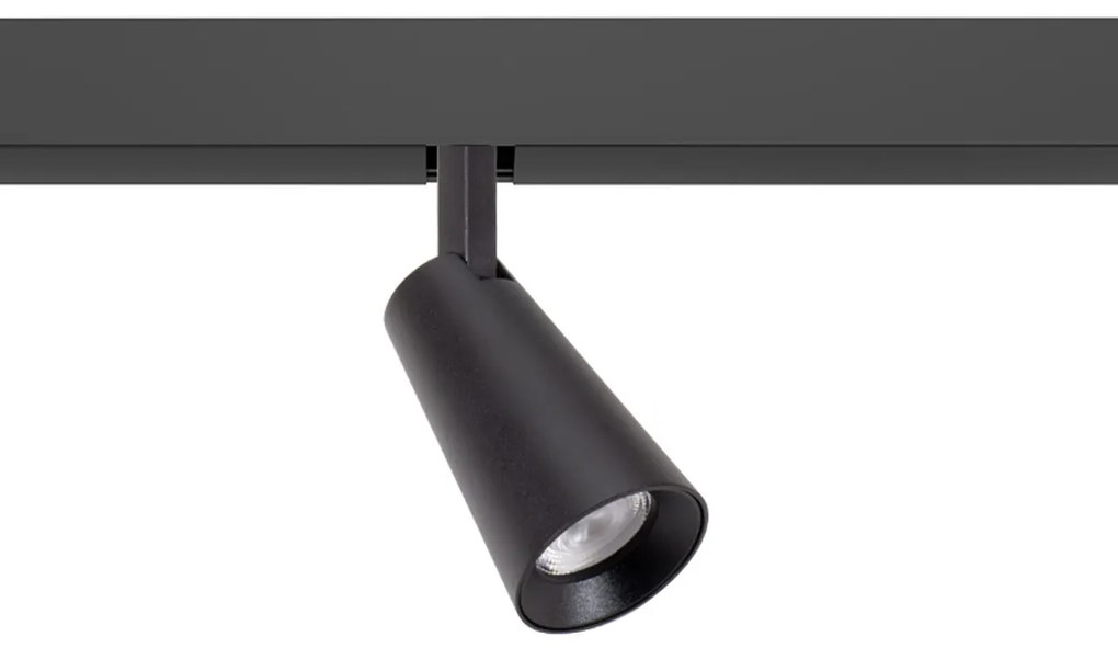 Faro LED 15W Magnetico CCT CRI92 36° Nero 48V - BRIDGELUX LED Colore Bianco Variabile CCT