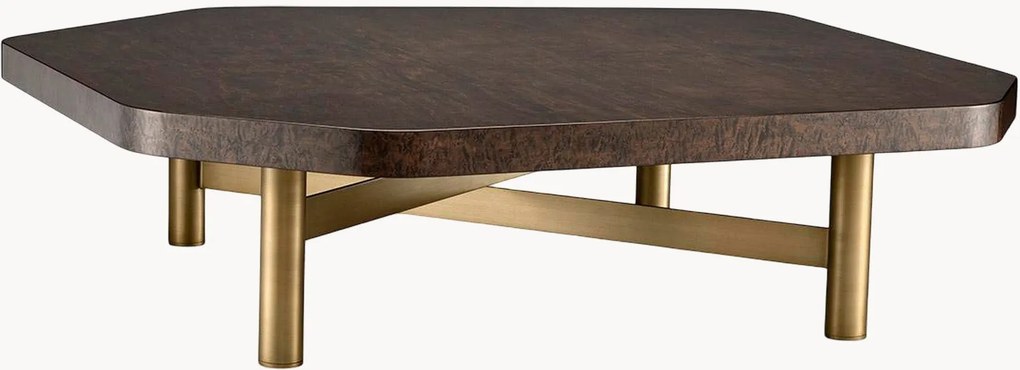 Tavolino da salotto con piano in legno Oracle