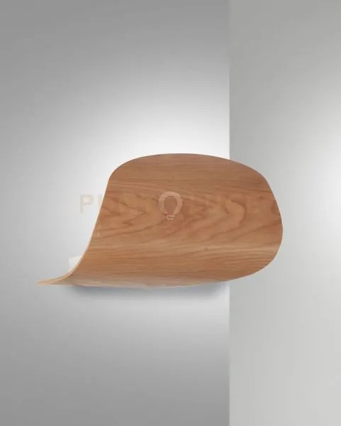 Pevero applique colore frassino a led 3000k - 18w - 1980 lm dimmera...