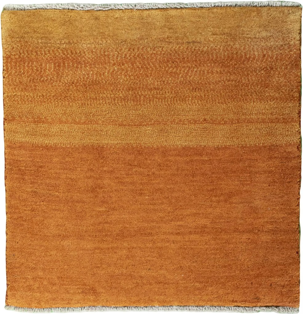 Gabbeh Tappeto persiano 80x80 Giallo (Iran) Annodato A Mano