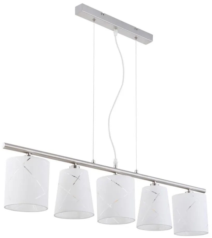 Globo 15430-5H - Lampadario a sospensione con filo NEMMO 5xE14/25W/230V