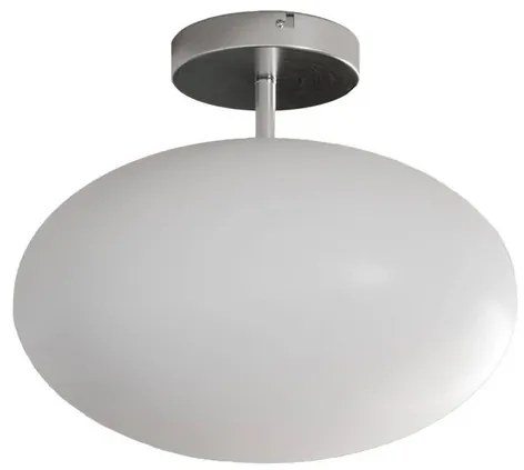 Sonika Plafoniera Satin Nickel/Opal White - Lindby