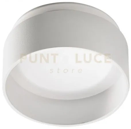 Gfa1210- faretto da incasso bianco 2 luci attacco gu10 tondo d.8cm