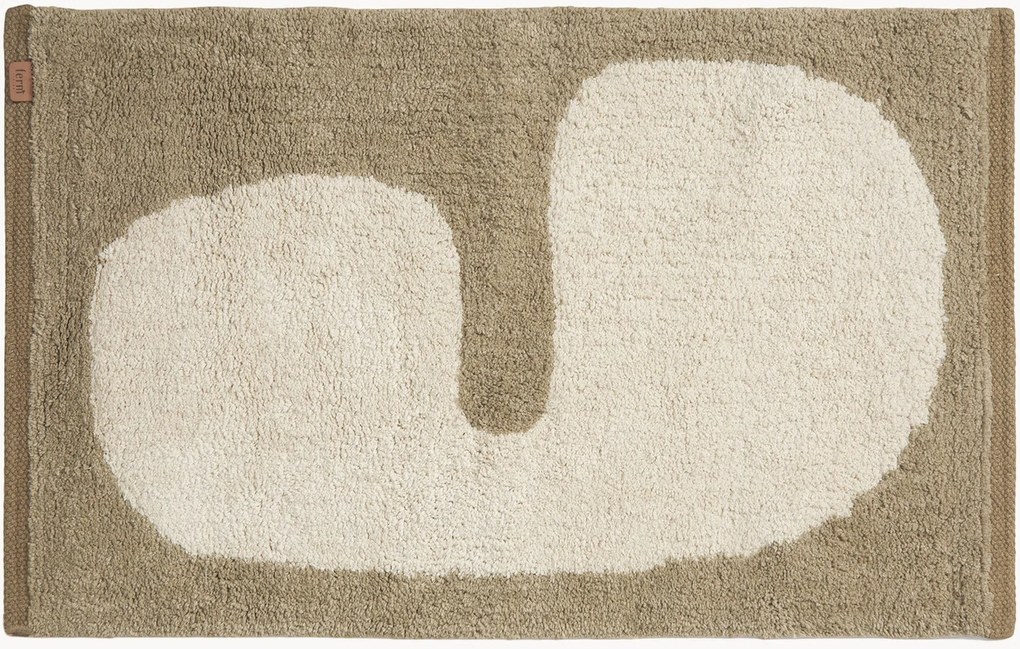 Tappetino da bagno in cotone organico lavabile Lay