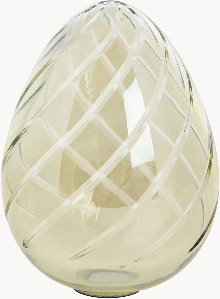 Uovo di Pasqua decorativo fatto a mano Crissilia, alt 20 cm