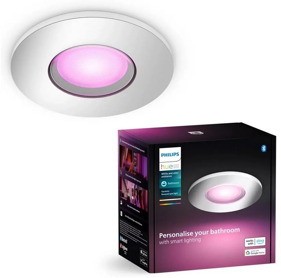 Philips - LED RGBW Lampada da bagno dimmerabile Hue XAMENTO 1xGU10/4,2W IP44