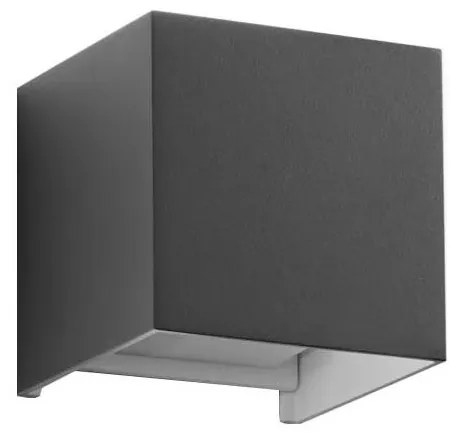 Ideal Lux - Applique a LED da esterno ATOM LED/12W/230V IP54 antracite