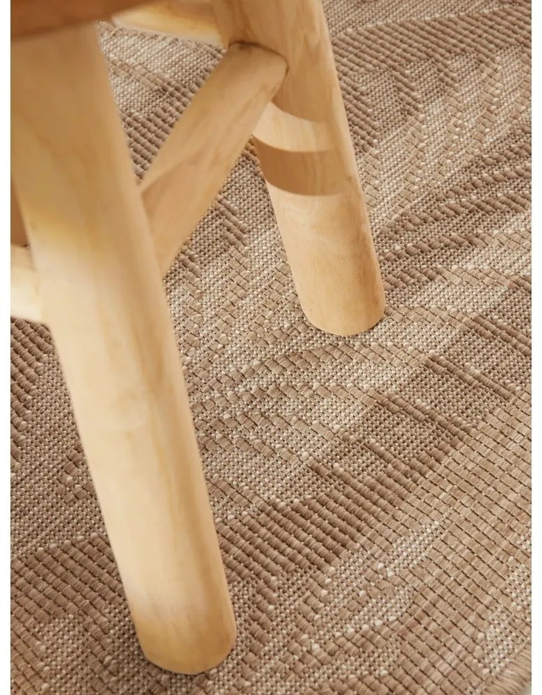 Tappeto da interno/esterno beige/avorio 160x230 cm Duet Liora – NORTHRUGS