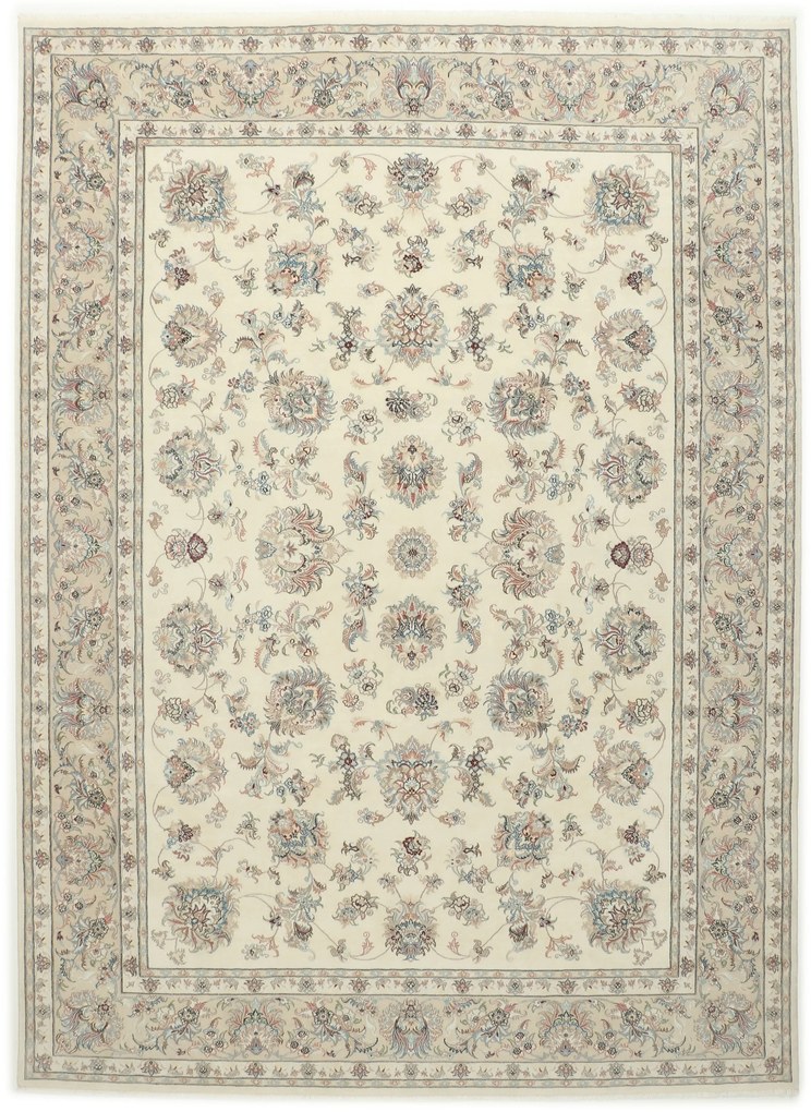 Tabriz Tappeto 340x250 (Iran) Annodato A Mano