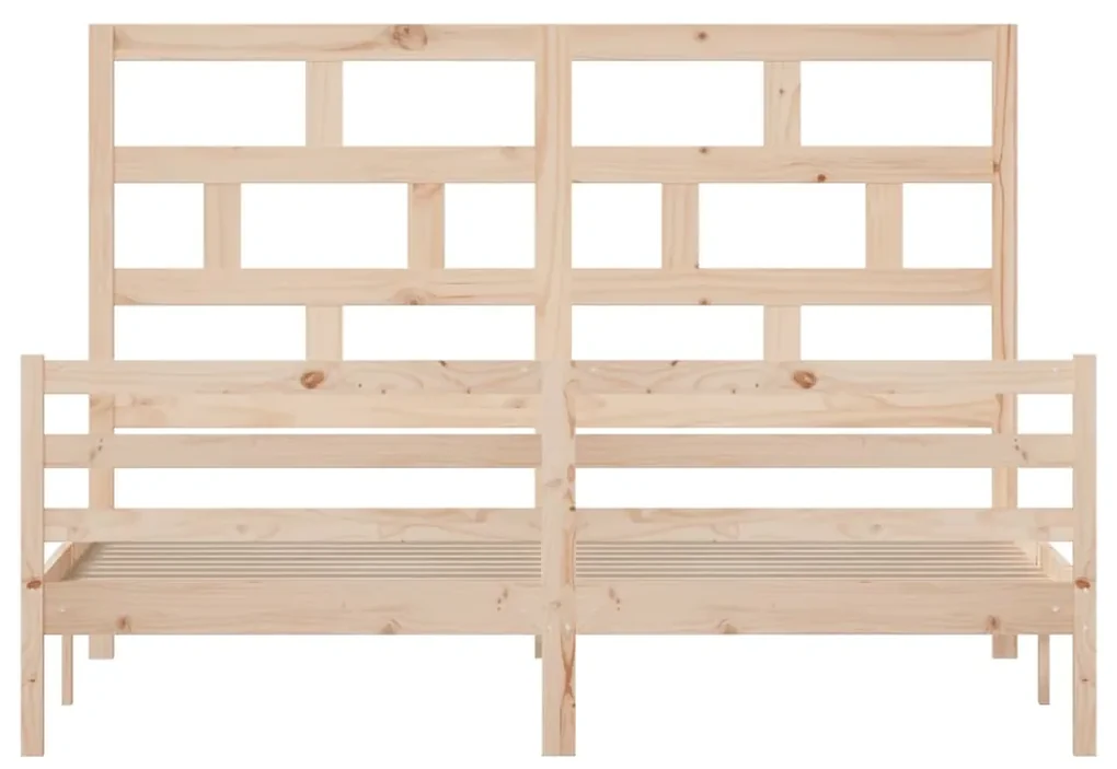 Giroletto in legno massello 180x200 cm 6ft super king