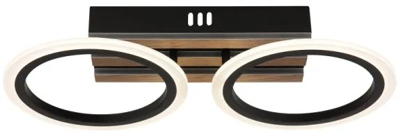 Globo 67360D2 - Plafoniera LED BLEVINS 15W/230V 3000/4200/6000K