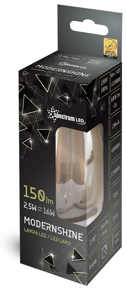 Bulbo Neutral LED 2,5W 230V 14467
