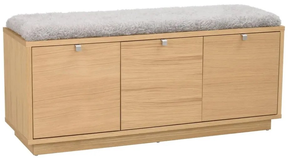 Panca in colore naturale effetto rovere 106 cm Confetti - Rowico