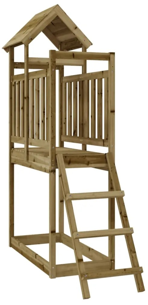 Set Da Gioco Da Esterno 53x110x214 Cm Legno Di Pino Impregnato /