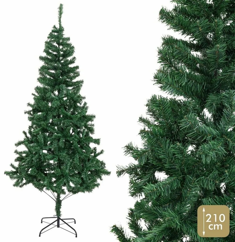 Albero di Natale Verde PVC 80 x 80 x 210 cm