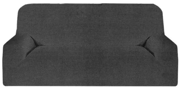 Trade Shop - Copri Divano 2 Posti Grigio Melody Estendibile Da 110 A 150 Cm Salvadivano
