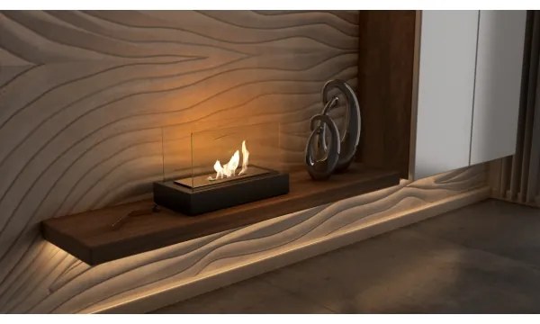 Kratki GALINA/TUV - Bio camino GALINA 21,8x35,4 cm 1kW nero