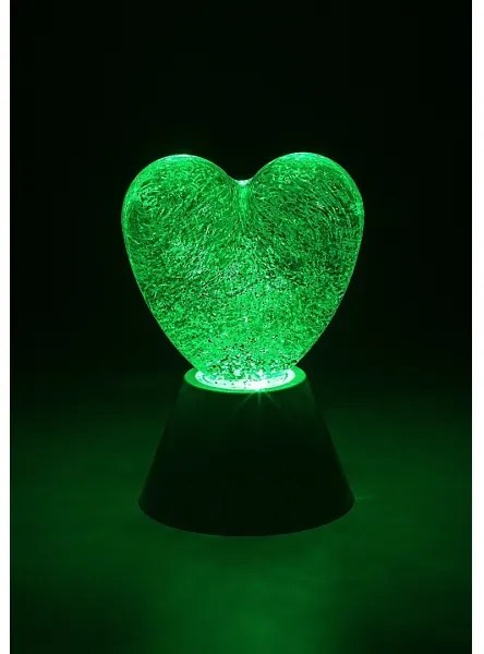 Rabalux 76040 - Lampada decorativa LED RGB SPARKLY LED/0,8W/3xAA a forma di cuore