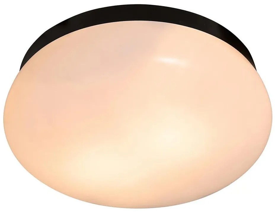 Nordlux - Plafoniera da bagno FOAM 2xE27/55W/230V IP44 nero