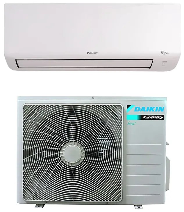 Condizionatore a muro monosplit inverter DAIKIN ECOPLUS 12K classe raffreddamento A++, classe di riscaldamento A+, bianco