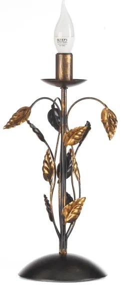 ONLI - Lampada da tavolo COLLANA 1xE14/6W/230V 40 cm bronzo