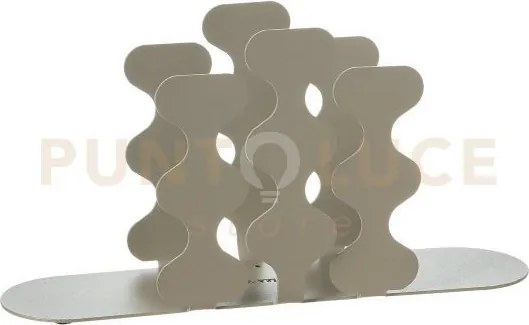 Portatovaglioli di design nori verticale sabbia