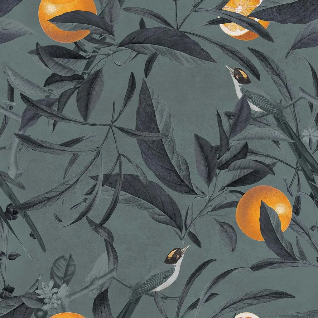 Lemon elegante collezione di cuscini a fantasia in velluto impermeabile petrolio
