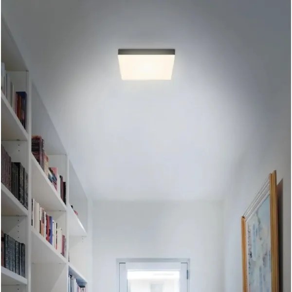 Briloner 7070-015 - Plafoniera LED FLAME LED/16W/230V nero