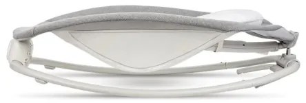 Lionelo - Dondolo vibrante per bambini con melodia PASCAL, 2xAA, grigio