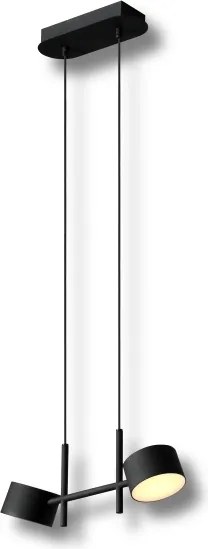 Osram - Lampada a sospensione LED dimmerabile su cavo DECOR KYOTO 2xLED/10W/230V nero