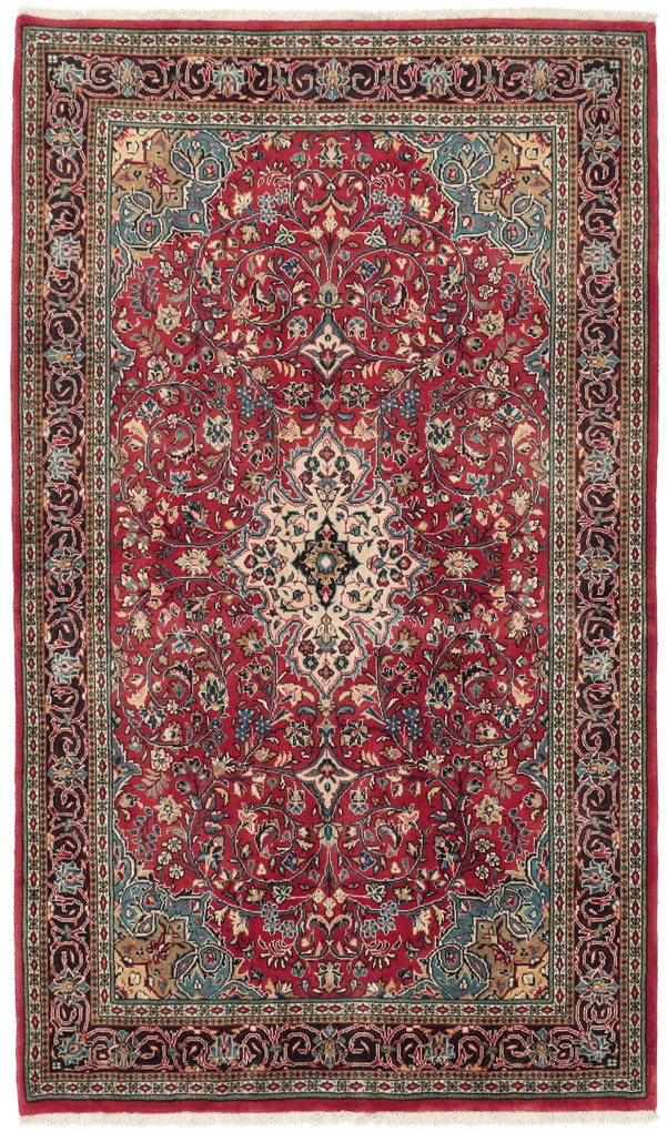 Sarouk Tappeto 130 x 230 (Iran) Annodato A Mano