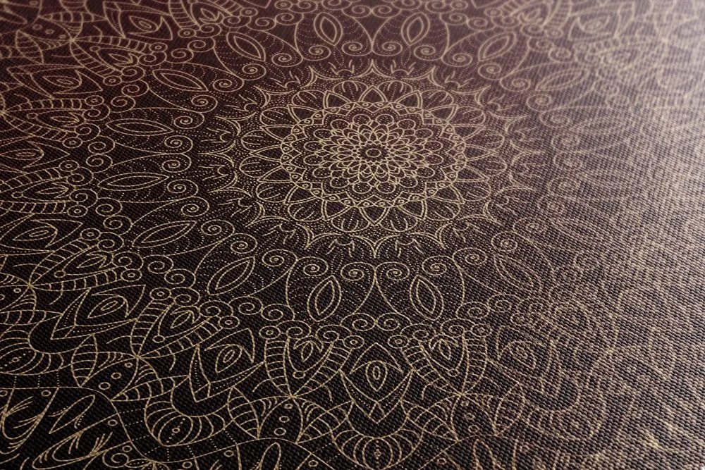 Quadro su tela – Mandala decorativa dettagliata