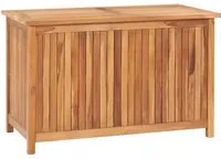 Baule da Giardino 90x50x58 cm in Legno Massello di Teak 315380