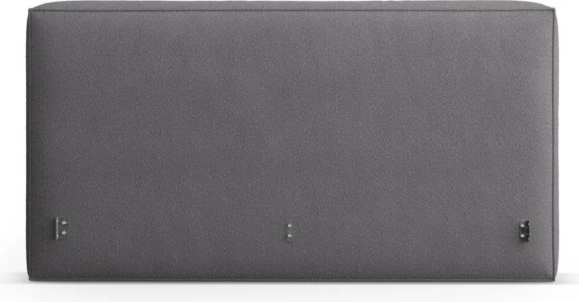 Testiera grigio scuro in imbottito 229x100 cm Olivia – Micadoni