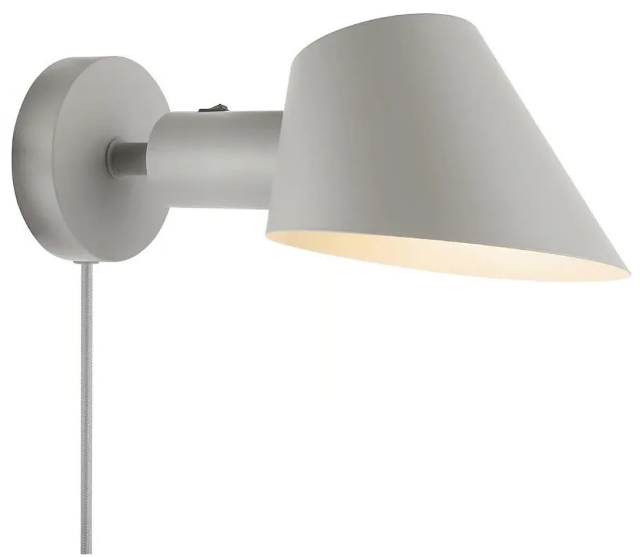 Nordlux - Lampada da parete STAY 1xE27/60W/230V grigia