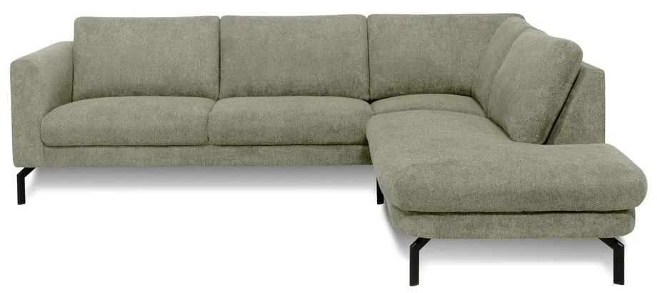 Divano angolare verde chiaro (angolo destro) Gomero - Scandic