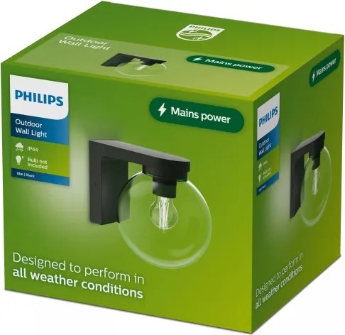 Philips - Lampada da esterno a parete ULIO 1xE27/25W/230V IP44