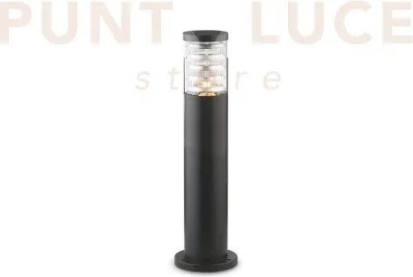 Tronco paletto 1 luce attacco e27 h.40,5cm ip65 nero