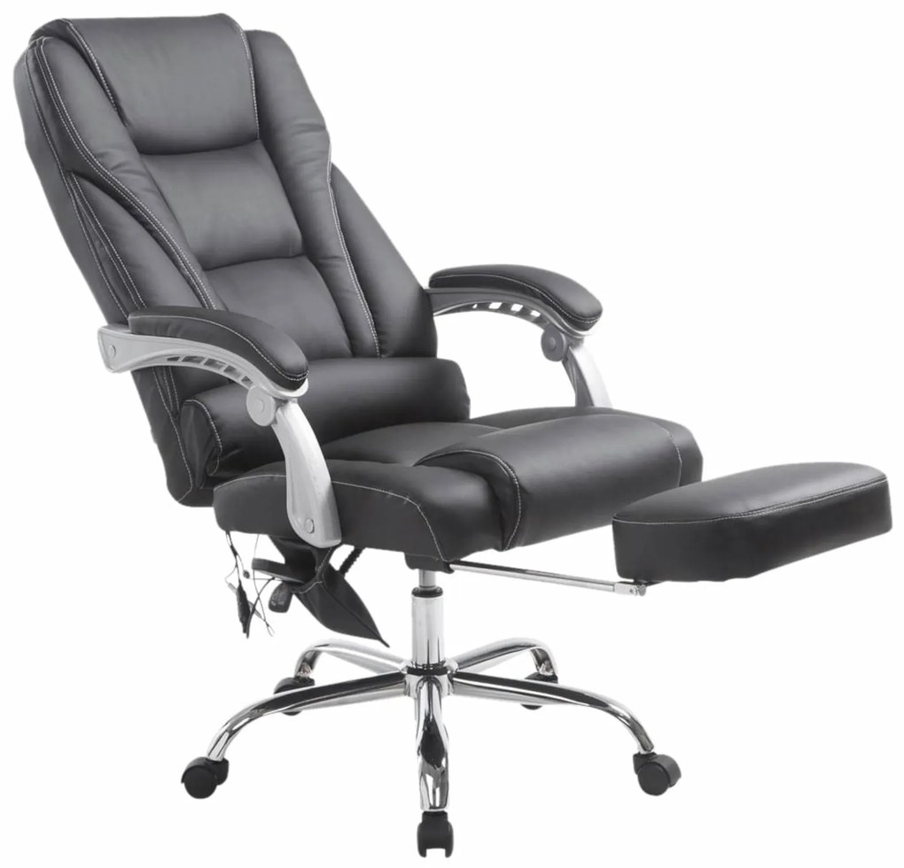 Sedia Ufficio Pacific Con Massaggio Integrato / Schwarz