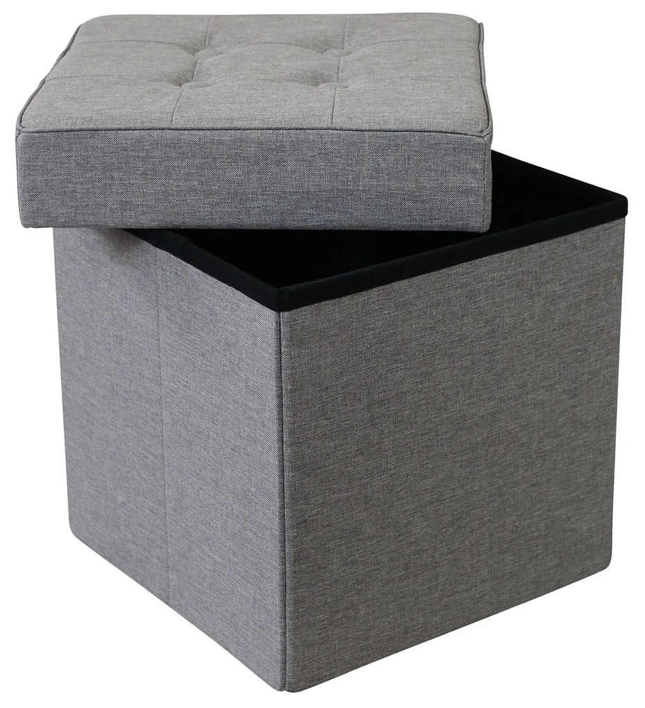 ORI - pouf quadrato in stoffa